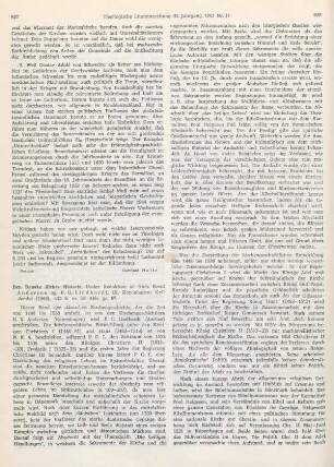 827-829 [Rezension] Den Danske Kirkes Historie
