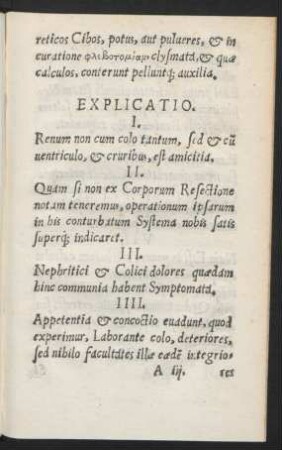 Explicatio.