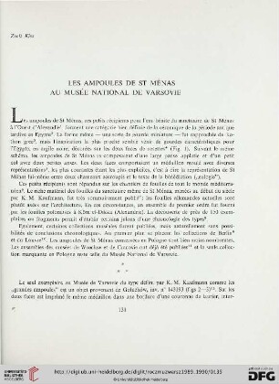 33/34: Les ampoules de St. Ménas au musée National de Varsovie
