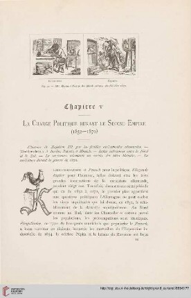 Chapitre V: La charge politique durant le Second Empire (1852-1870)