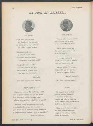 Un poco de belleza.... .... y otro poco de emoción.... : [Algunas poesías de diferentes autores]