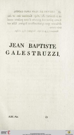 Jean Baptiste Galestruzzi
