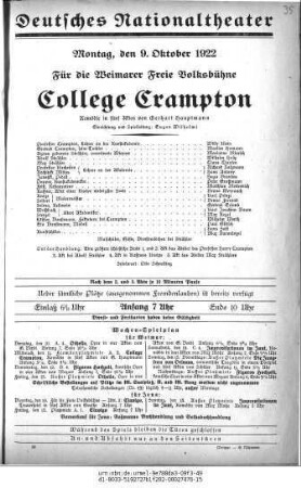 College Crampton