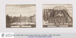 Vue interieure du côte du Nord du college de clare