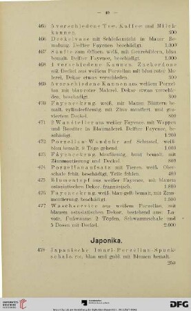 Japonika (Nr. 478-508)