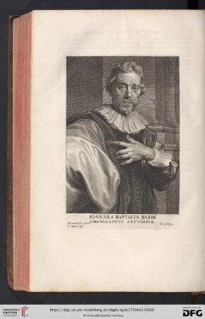Jean Baptiste Barbe, graveur