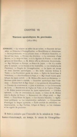 Chapitre VII. Travaux apostoliques du provicaire (1875-1882)