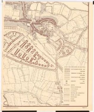 Bebauungsplan Bad Segeberg: Lageplan nordöstlicher und südöstlicher Teil 1:2500