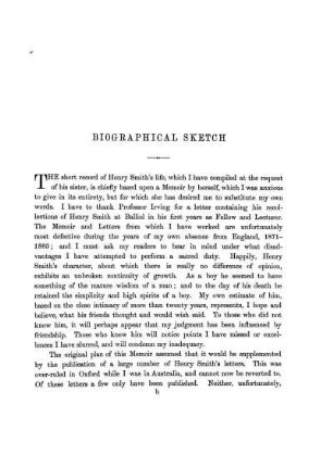 Biographical Sketch.