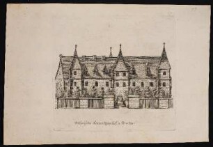 Welserische Schlos NeinHof. 3. St: v Nü:. - Herrensitz Kolerschloss, Lauf-Neunhof