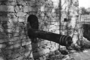 Wittichenau-Hoske. Mühle, Welle des Wasserrades