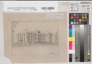 Arnsberg, Amtsgericht, Altbau, Ansicht
