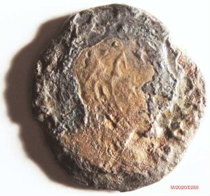Römische Münze, Nominal Follis, Prägeherr Constantinus I., Prägeort nicht bestimmbar, Original