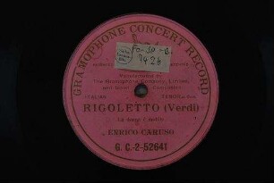 Rigoletto : La donna è mobile / (Verdi)