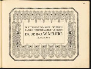 Ornamentale Details der Modernen Architektur, Berlin 1909: Titelblatt