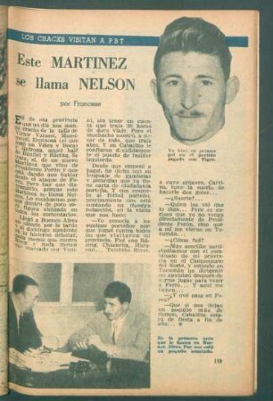 Este Martínez se llama Nelson : Los cracks visitan a PBT