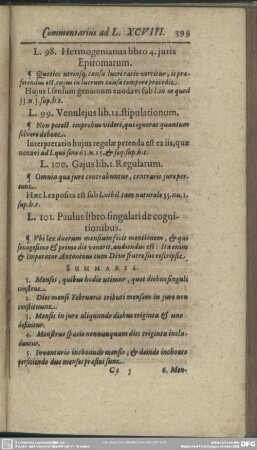 L. 101. Paulus libro singulari de cognitionibus