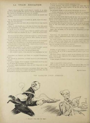 Un garçon trop pressé