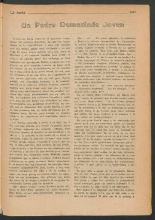 Un padre demasiado joven