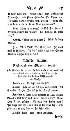 Vierte Szene. Ferdinand von Walter. Louise