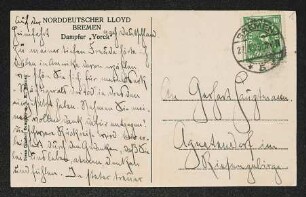 Brief von Herbert Eulenberg an Gerhart Hauptmann