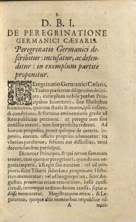 Dissertationes Academicae Io. Henrici Boecleri