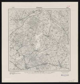 Messtischblatt [2481] = 1085 : Schwenten, 1910 : Messtischblatt [2481] = 1085 : Schwenten. - Aufn. 1908, hrsg. 1910. - [Berlin] : Reichsamt für Landesaufnahme, 1910. - 1 Kt. : einfarb. - Ohne Gitternetz. - Ohne Planzeiger. - Ohne Zeichenerklärung.