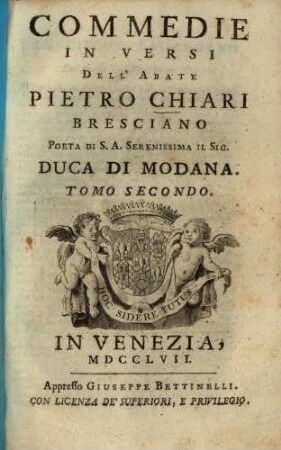 Commedie In Versi, 2