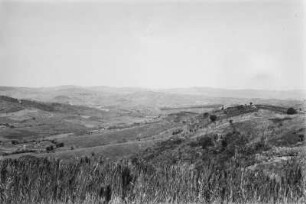 Hügelige Landschaft : Blick in eine Hügellandschaft.