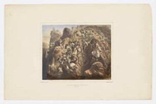 Fuite des Arabes de Constantine, Blatt 11 der Folge "Prise de Constantine"