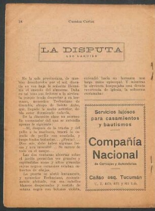 La disputa
