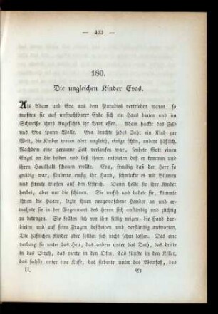180. Die ungleichen Kinder Evas.