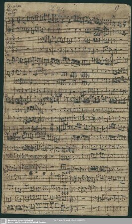 Quartets - Mus.3602-P-500 : vl (2), vla, bc - C