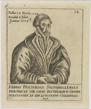 Bildnis des Abdias Praetorius