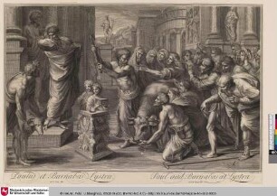 Paulus et Barnabas Lystrae; Paul and Barnabas at Lystra