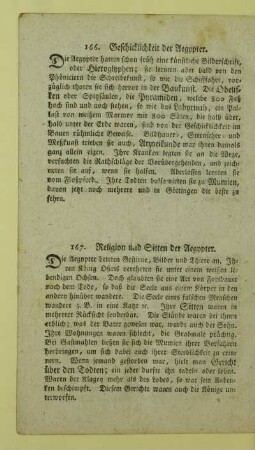 166. Geschicklichkeit der Aegypter