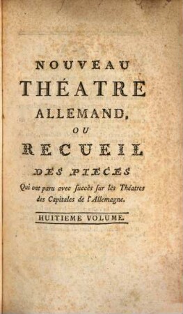 Nouveau Théâtre Allemand, 8