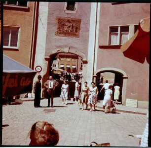 Wangen: Torturm, Tor mit Fresko