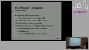Incremental Backups Good things come in small packages!