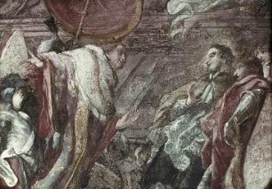 Johann Nepomuk weist den Bestechungsversuch König Wenzels zurück