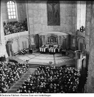 Bachfest / Kreuzkirche (ohne Tasche). Kreuzchor unter Leitung von Martin Flämig ab 1971