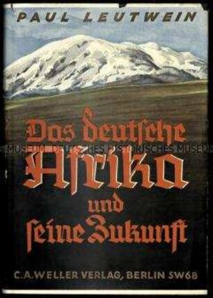 Abhandlung über die ehemaligen deutschen Kolonien in Afrika
