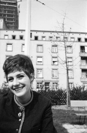 Neuverpflichtete Schauspielerin am Badischen Staatstheater Doris Gallert.