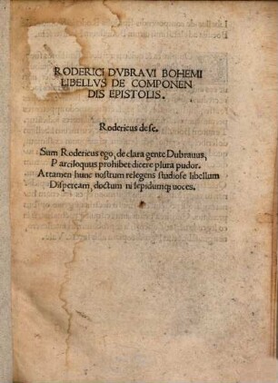 Libellus de componendis epistolis ...