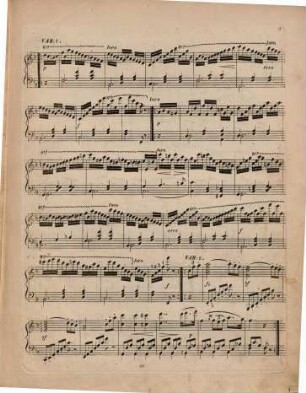 Panorama beliebter Melodien aller Nationen : als Rondos, Variationen, kleine Fantasien etc. im leichteren Style für das Piano-Forte ; op. 729. 5, Der Kuß