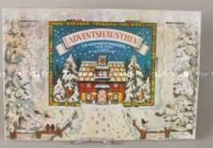Adventshäuschen zum Zusammenstecken