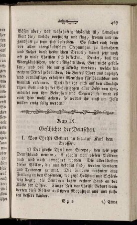Kap. IX. Geschichte der Deutschen