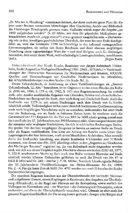 Urkundenbuch der Stadt Stade, bearb. von Jürgen Bohmbach, (Veröffentlichungen der Historischen Kommission für Niedersachsen und Bremen, 37, Quellen und Untersuchungen zur Geschichte Niedersachsens im Mittelalter, 4), (Veröffentlichungen aus dem Stadtarchiv Stade, 1) : Hildesheim u.a., Lax, 1981