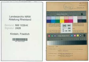 Entnazifizierung Friedrich Kirstein , geb. 04.11.1889 (Aufseher)