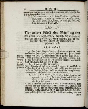 Cap. IV. - Cap. VI.